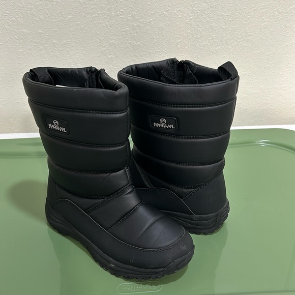 MAGELLAN ADULT UNISEX OUTDOOR SNOW BOOT BLACK Sz M5 W6 - Picture 2 of 10